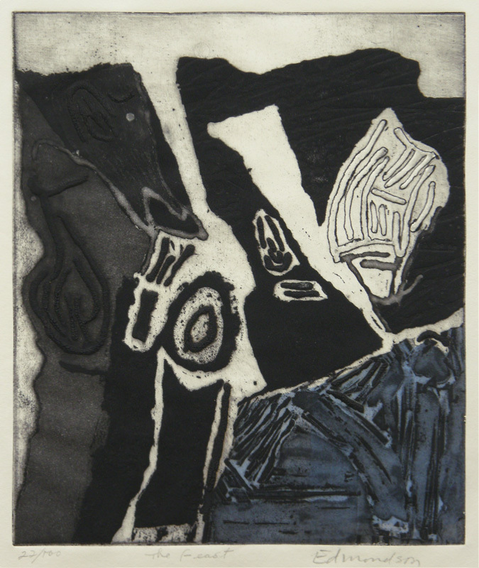 The Feast from Eleven Prints by Eleven Printmakers by Leonard Edmondson