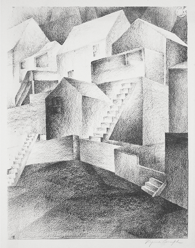 Provincetown Houses by Virginia Berresford