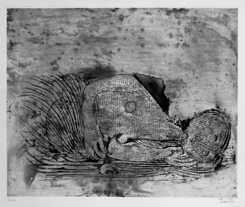 Femme Endormie (Sleeping Woman) by Johnny Friedlaender