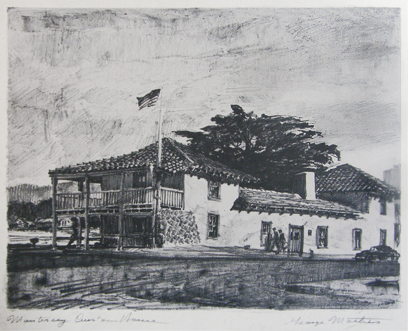 Monterey Custom House by George Mathis