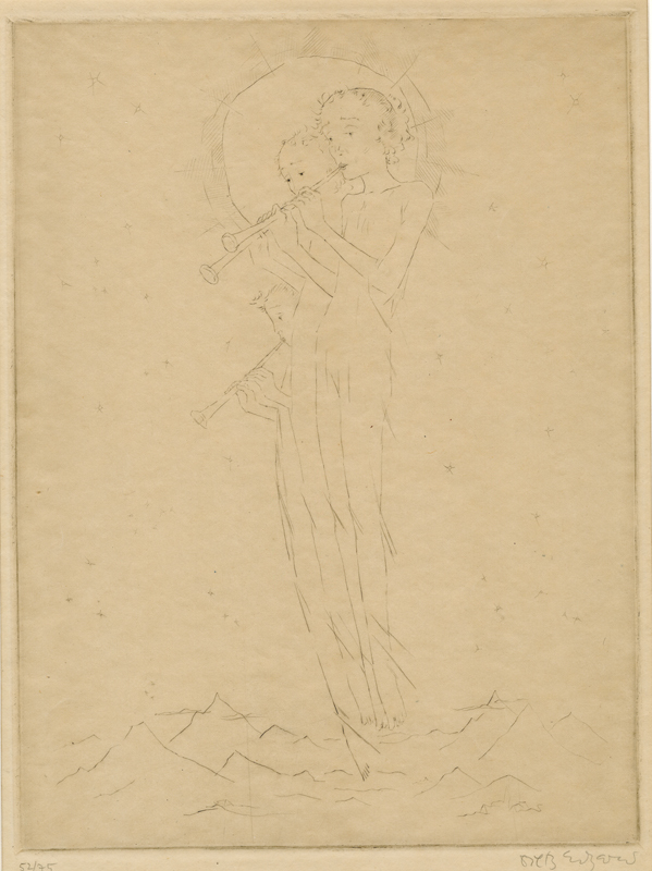 (Celestial Musicians) - from Ave Maria by Thomas a Kempis by Dietz Edzard