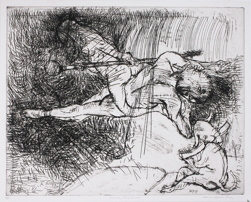 Prisoner (16 yr. Print, from the Hosannah Suite) by Harold Persico Paris