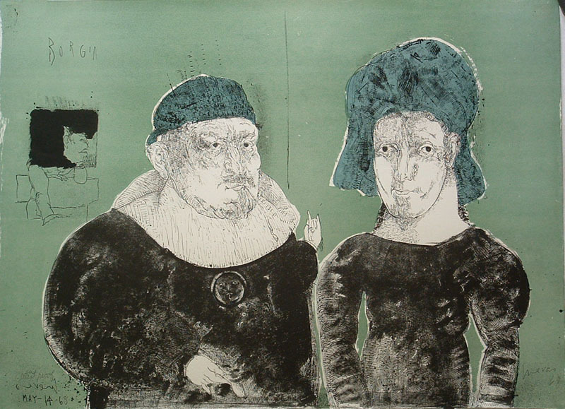 Borgia from the Crimes by Cuevas portfolio by Jose Luis Cuevas