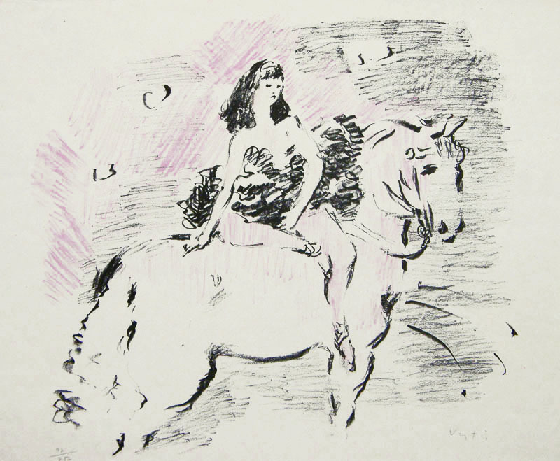 (Equestrienne) from Le Cirque by Marcel Vertes
