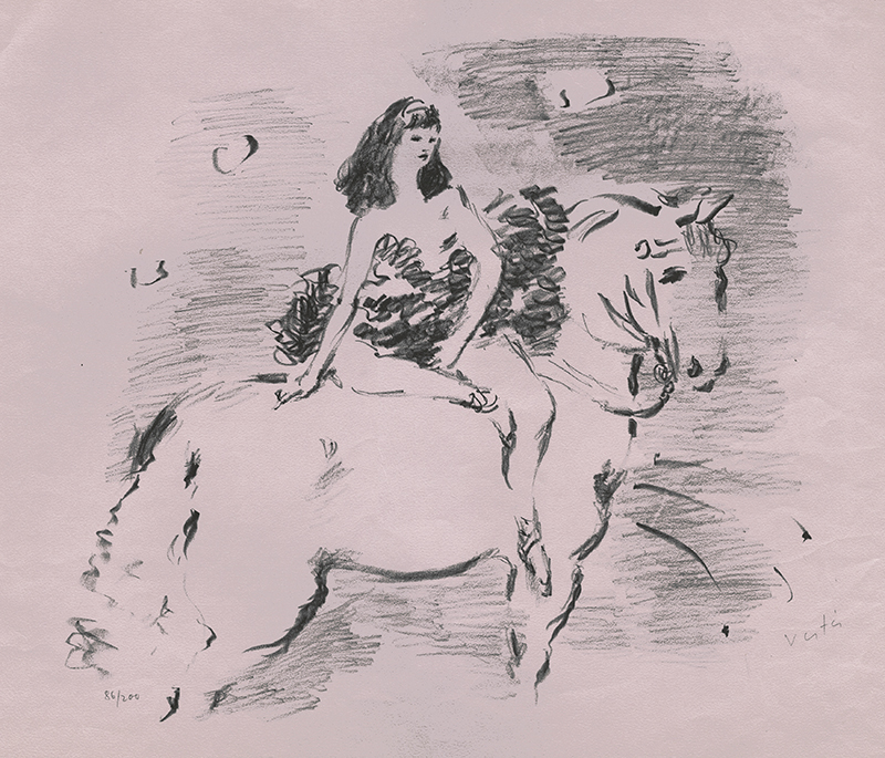 Equestrienne by Marcel Vertes