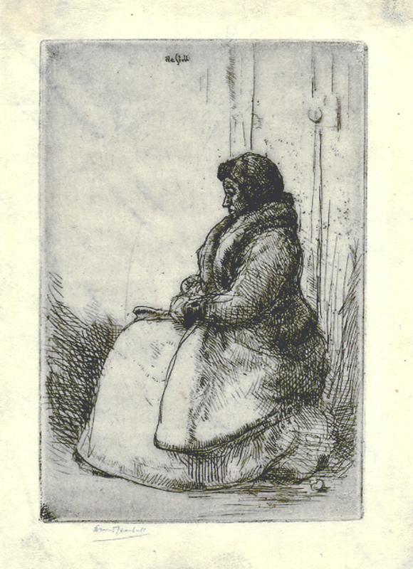 Beggar of St. Sulpice by Ernest Haskell