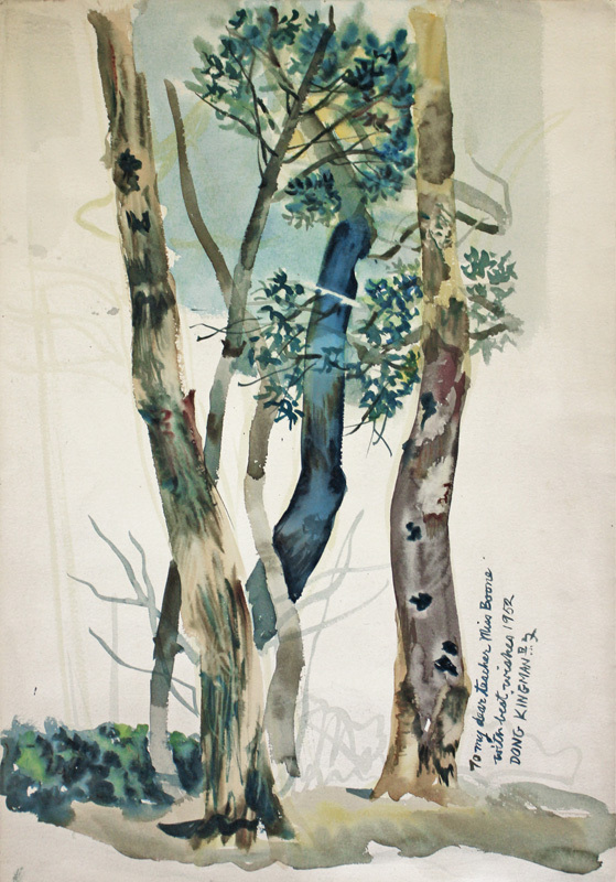 (Trees) by Dong Kingman