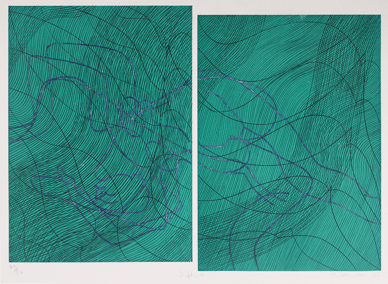 Diptych by Stanley William Hayter