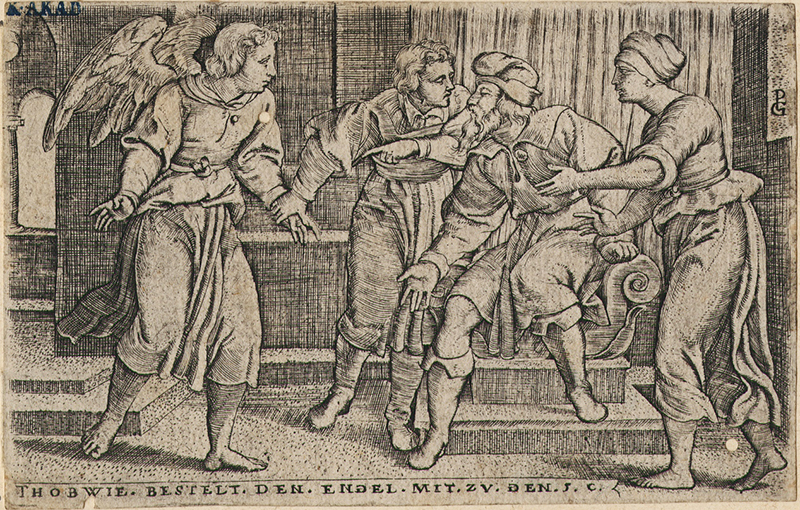 Der Blind Tobias (The Blin Tobias) by Georg Pencz