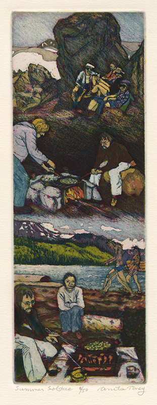 Summer Solstice - from The Legendary Feast portfolio by Anita Toney