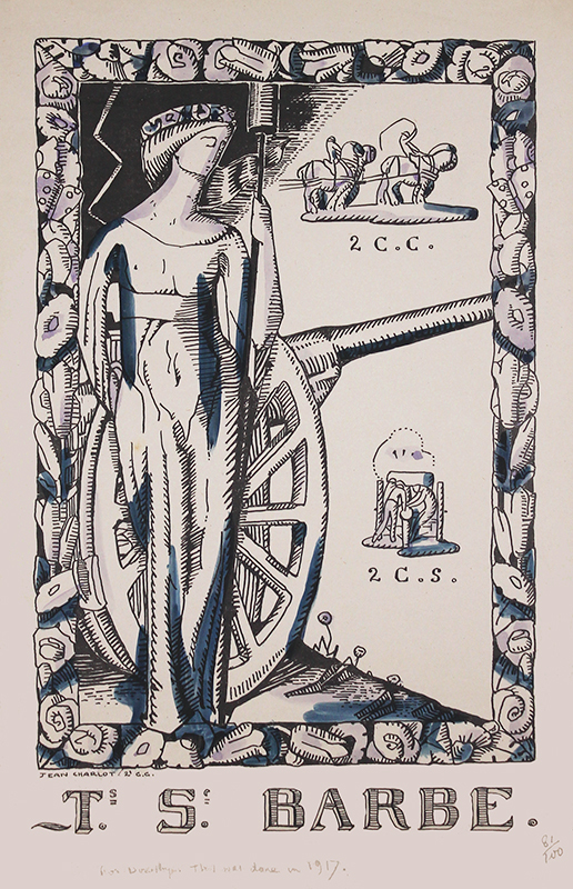 Saint Barbara by Jean Charlot