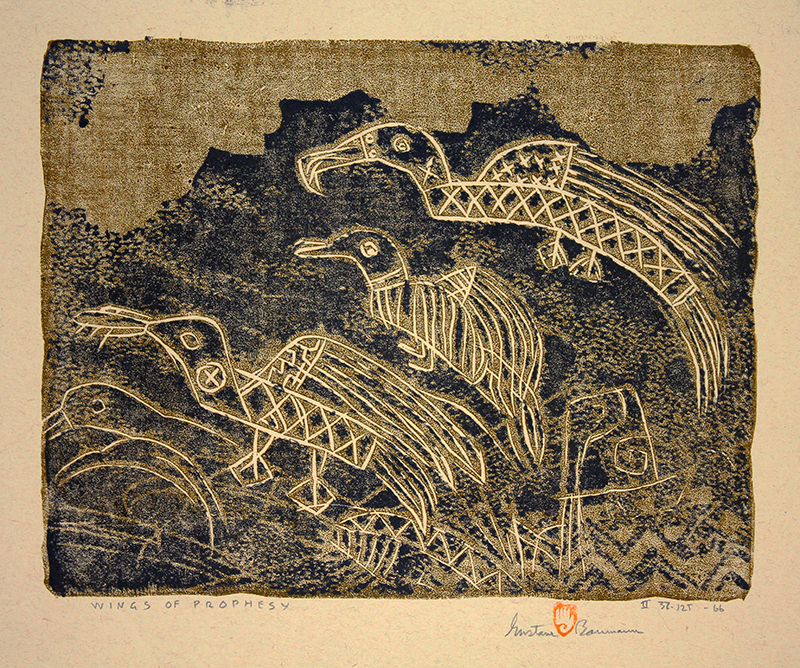 Wings of Prophesy by Gustave Baumann