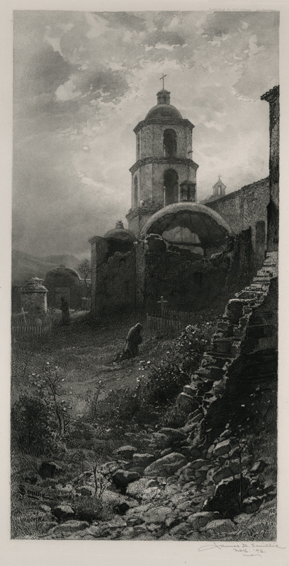 San Luis Rey Mission, Cal. by James David Smillie