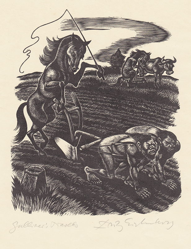 (Gullivers Travels) by Fritz Eichenberg