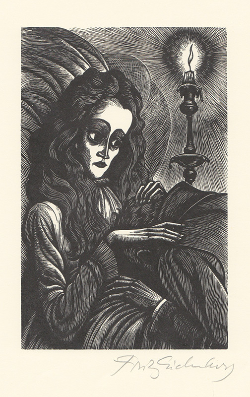 (Ligelia)(Tales of Edgar Allan Poe) by Fritz Eichenberg