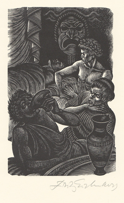 (The Romans)(Tales of Edgar Allan Poe) by Fritz Eichenberg