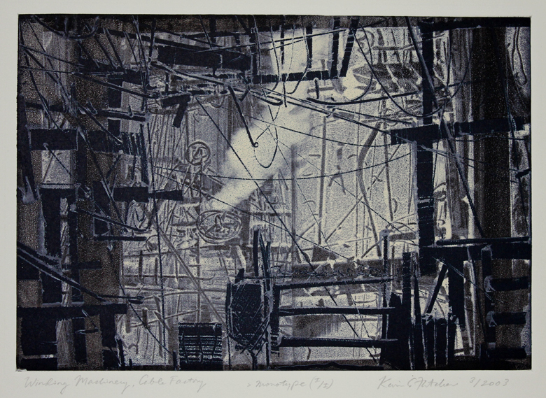 Winding Machinery, Cable Factory by Kevin Fletcher