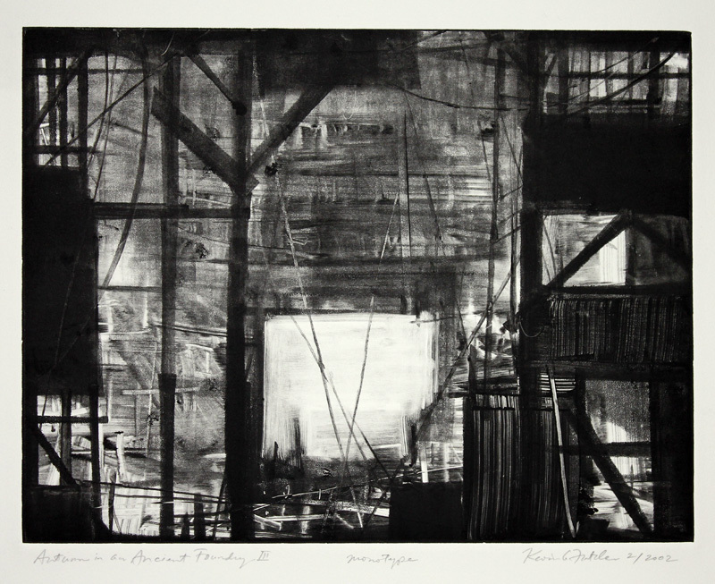 Autumn in an Ancient Foundry III by Kevin Fletcher