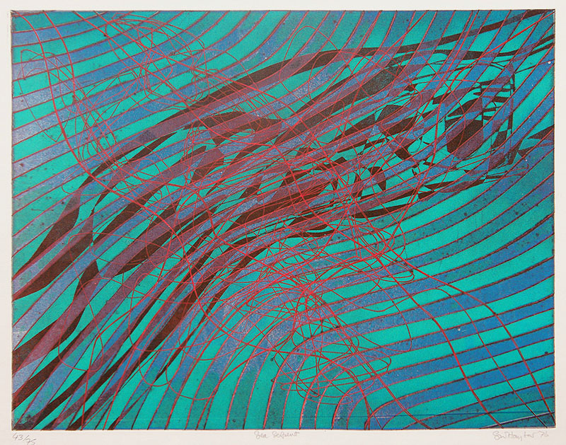 Sea Serpent by Stanley William Hayter
