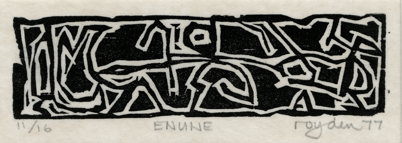 Enune by Royden Card