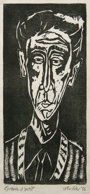 Portrait of a Poet (John Montague) by Will Collier