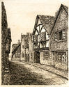 Church St., Lacock, Wilts by Arthur James Dudley