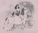 Equestrienne by Marcel Vertes