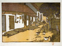 The Door yards by Gustave Baumann