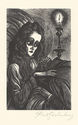 (Ligelia)(Tales of Edgar Allan Poe) by Fritz Eichenberg