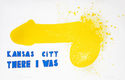 Kansas City There I Was - From the Oo La La portfolio - collaboration with Ron Padgett by Jim Dine